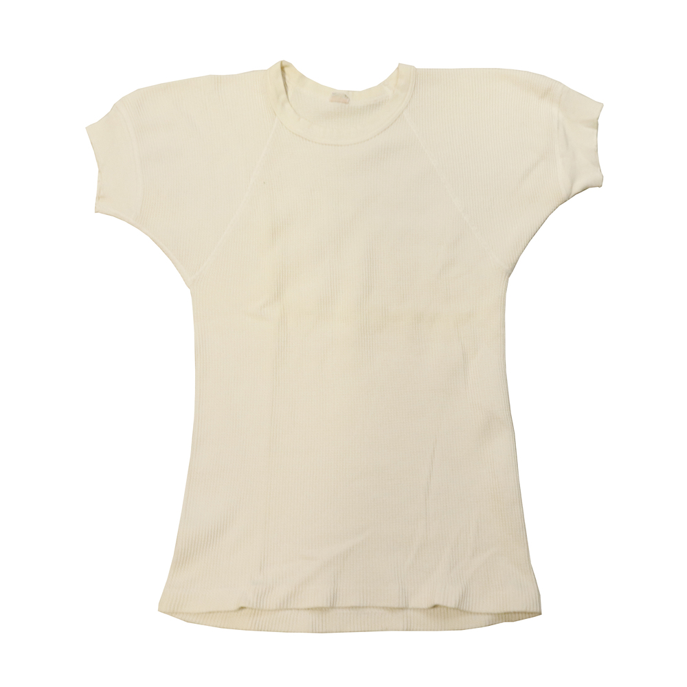 Vintage Monterey Knit Waffle Knit Thermal Shirt 40s tshirt